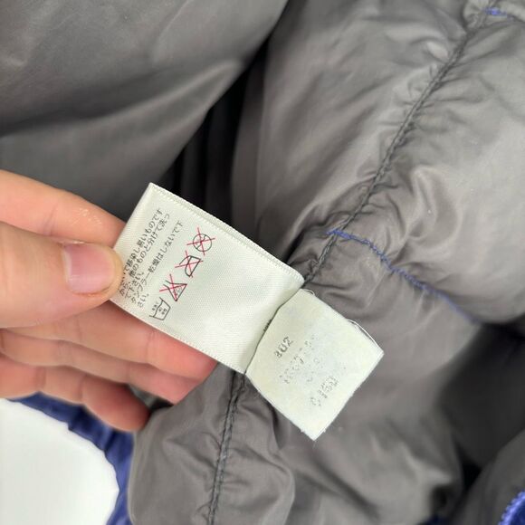 The North Face 700 Down Filled Insulated Puffer Jacket Blue Womens Size Small - Picture 11 of 12